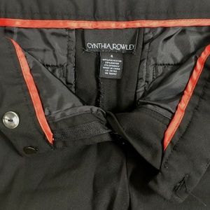 Cynthia Rowley Pants - Cynthia Rowley Sz 4 Cropped Pants Uniform EUC Cynthia Rowley Pants - Cynthia Rowley Sz 4 Cropped Pants Uniform EUC